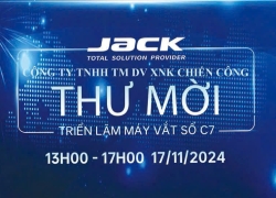 THƯ MỜI TRIỂN LÃM 2024 RA MẮT VUA LEO DỐC VẮT SỔ C7 JACK - CHIẾN CÔNG 