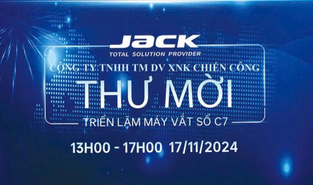 THƯ MỜI TRIỂN LÃM 2024 RA MẮT VUA LEO DỐC VẮT SỔ C7 JACK - CHIẾN CÔNG 