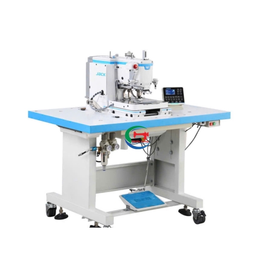 Máy thùa khuy điện tử định vị bằng laser Jack JK-T9820G